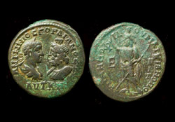 Moesia Inferior, Markianopolis, Gordian III and Serapis, Serapis Reverse Moesia Inferior, Markianopolis, Gordian III and Serapis, Serapis Reverse